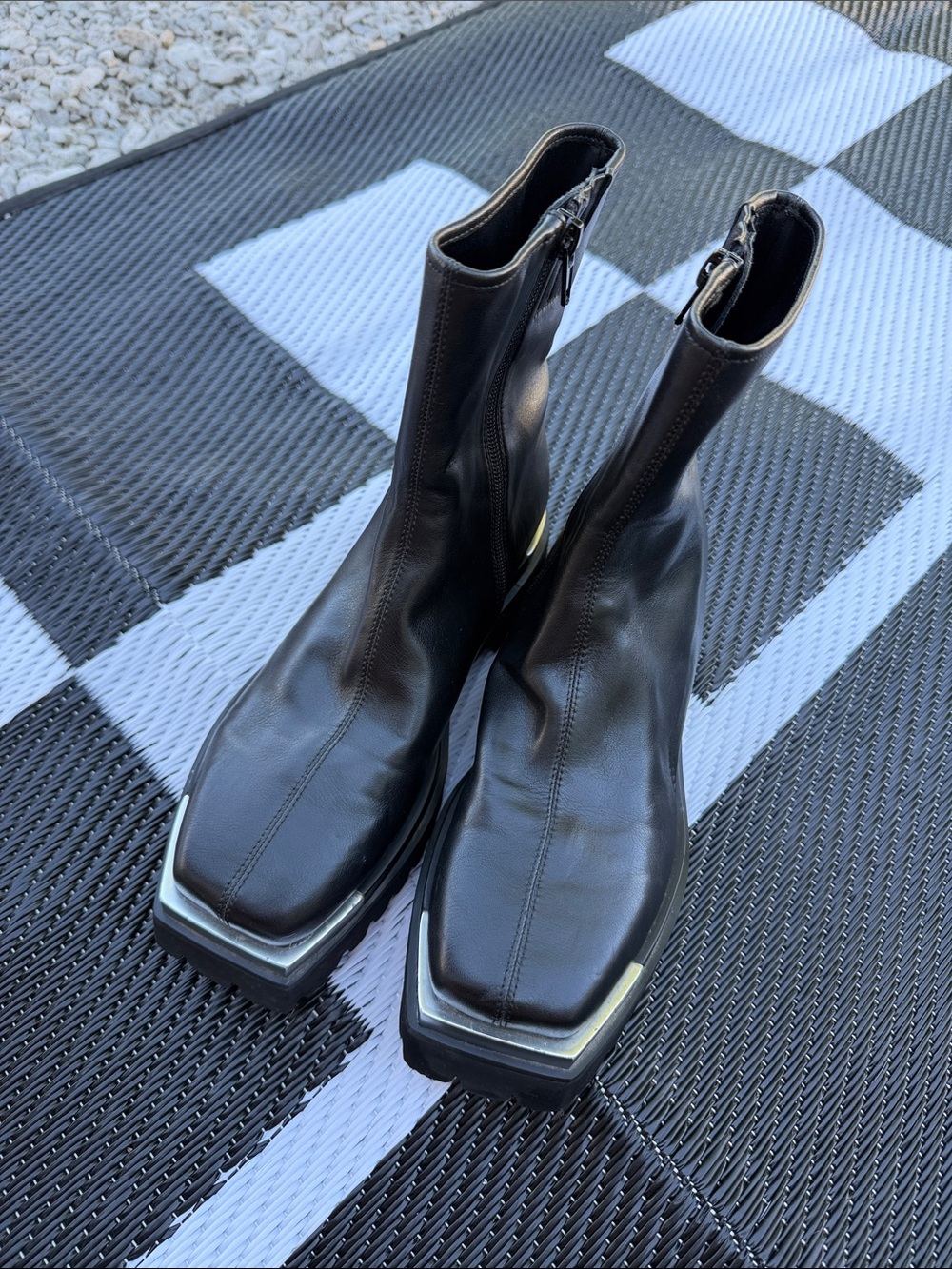Jeffrey Campbell Devout lug platform booties - Picture 4 of 4